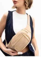 benetton ithal su geçirmez kumaş nody bag bel çanta model bnt1179